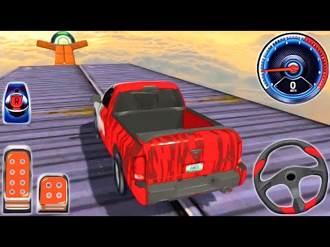 Dodge Ram SRT-10 Best Clip Playing - Impossible Car Stunt Tracks 3D 🤪