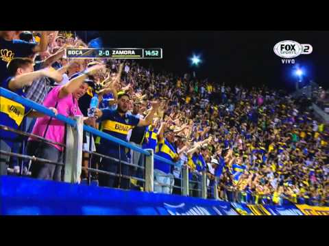 Gol de Lodeiro (2-0) / Boca Juniors 5 – 0 Zamora - Fase de Grupos Copa Libertadores 2015