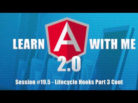 Angular 2 Angular 4 Lifecycle Hooks