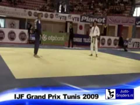 Judo 2009 Tunis: Riad (FRA) - Oleinic (POR) [-73kg].
