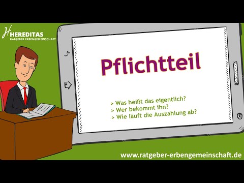 Pflichtteil - In 3 Minuten einfach erklärt!