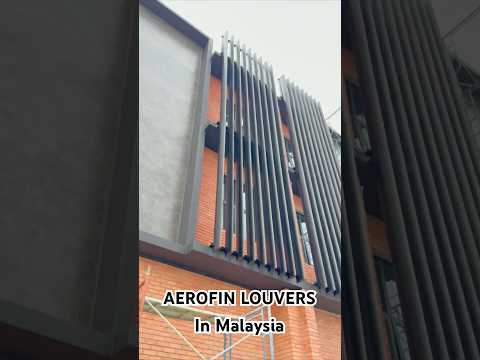 ALUMINIUM AEROFOIL (CUSTOM-MADE LOUVERS)
