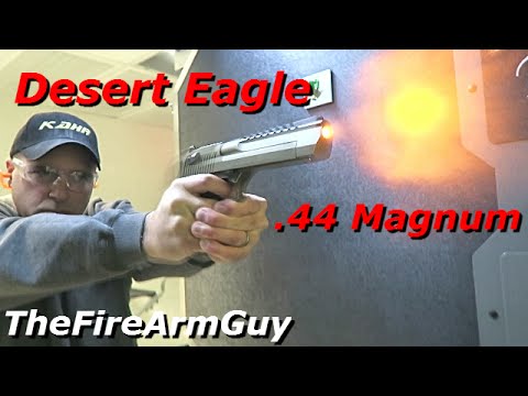 Desert Eagle .44 Magnum Range Review - TheFireArmGuy