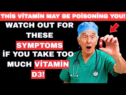SENİORS, 7 Warning Signs You’re Taking Too Much Vitamin D3 | Senior Health Tips