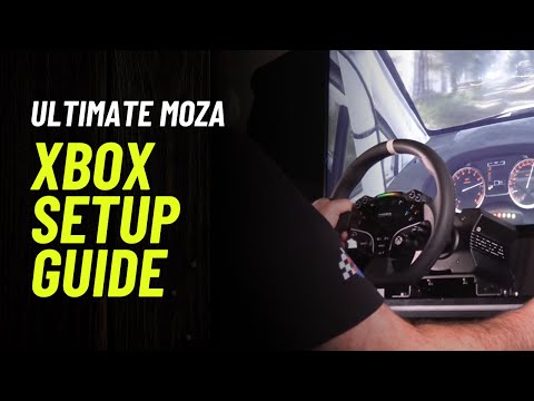 Moza Racing XBox Setup with R9 to R21 + CRP 2