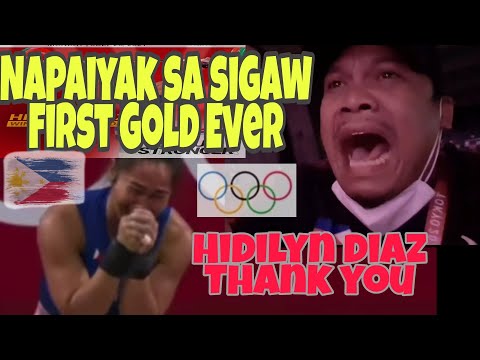 HIDILYN DIAZ HIGHLIGHTS FIRST GOLD OF THE PHILIPPINES 2020 TOKYO OLYMPICS