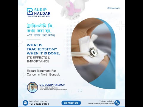 What Is Tracheostomy When It Is Done, Its Effects & Importance || Dr. Sudip Haldar
