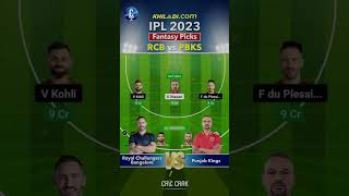 IPL 2023 Match 27- PBKS vs RCB Dream11 Team Prediction | Punjab Kings vs Royal Challengers Bangalore