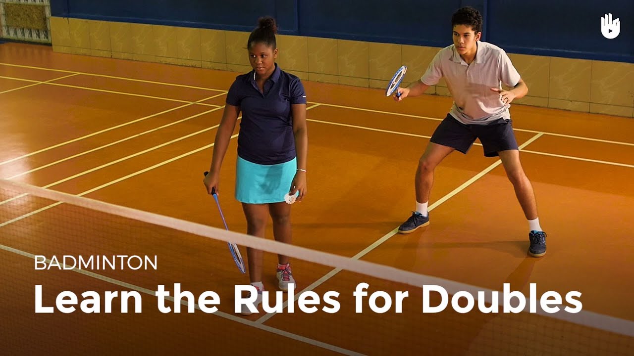 Doubles Rules How to Play Badminton Sikana