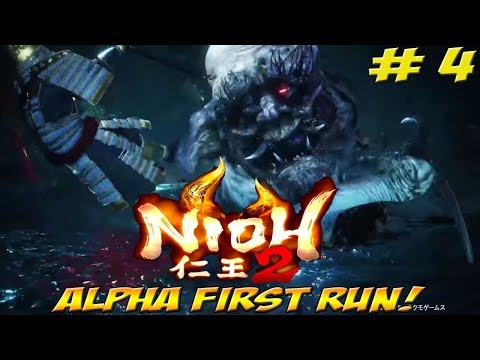 Nioh 2 Alpha! First Run Part 4, Mini-Boss! - YoVideogames