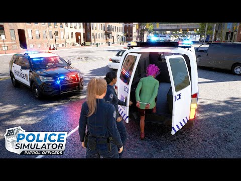 Police Simulator: Patrol Officers - BUSTED! Arresting Drugged Driver & Major Crash