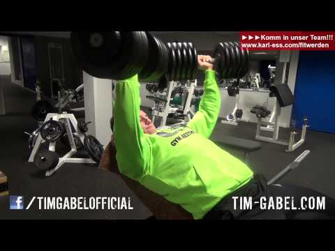 In which repetition range do you train the chest maximum strength, hypertrophy, strength endurance