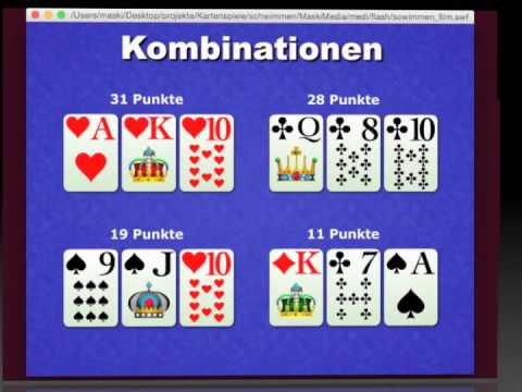 Schwimmen, Einunddreißig Kartenspiel