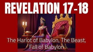 Revelation Chapters 17-18 - The Harlot of Babylon, the Beast, the Fall of Babylon | Steve Gregg