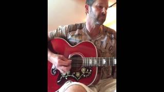 Video thumbnail for 2014 Gibson J-200 Jr. Montana Rose Acoustic by Scott Robbins (G-Brat's Guitars)