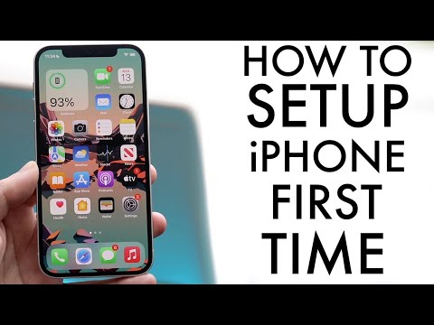 How To Setup Your iPhone For The First Time!