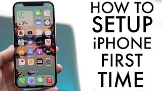 How To Setup Your iPhone For The First Time!