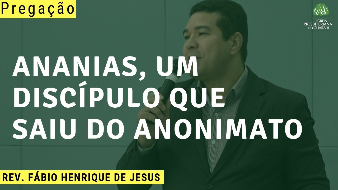 Ananias, um discípulo que saiu do anonimato | Atos 9:10-20