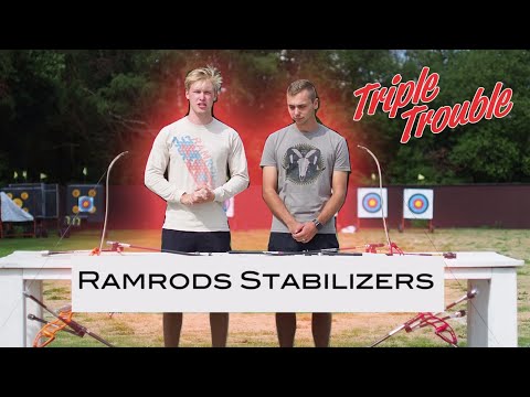 RAMRODS STABILISERS with STEVE WIJLER - Triple Trouble Archery
