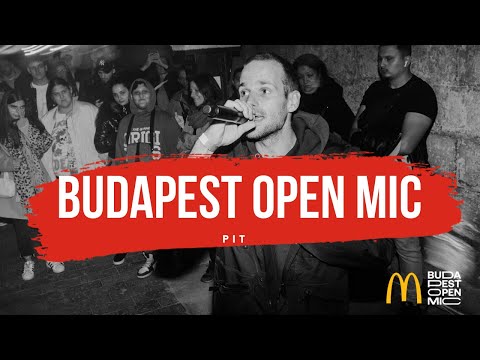 A McDonald's Budapest Open Mic bemutatja – Pit: A nevem Pé
