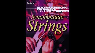Video thumbnail for Roland Vintage series - SRX 04 Expansion - Symphonique Strings by marcoballa