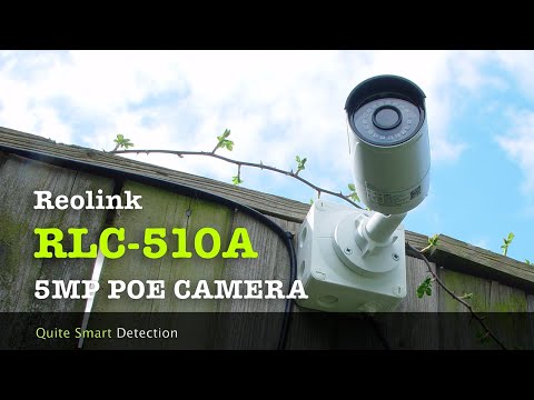 Reolink | IP kamera | RLC-510A | Kulka | 5 MP | Fiksuotas objektyvas | Maitinimas per Ethernet (PoE) | IP66 | H.264 | „MicroSD“ (maks. 256 GB) | Baltas video