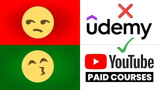 YouTube is New Udemy | How to Sell Paid Courses on YouTube & Make Money Online the Right Way