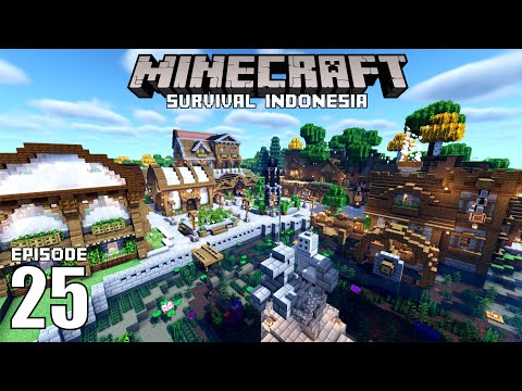 World Tour dan Map Download!!! - Minecraft Survival Indonesia (Ep.25)