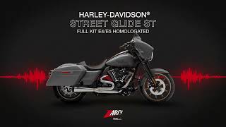Výfukový systém motocyklu ZARD FULL KIT EXHAUST SYSTEM 2:1 pro motocykl HARLEY DAVIDSON ROAD GLIDE ST rok 2017-2023 viz popis, barva černá