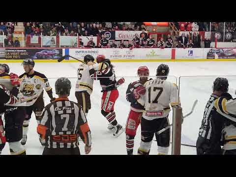 LNAH - Dave Hamel vs Danick Paquette et Dave Hamel vs Sammy Carbonneau