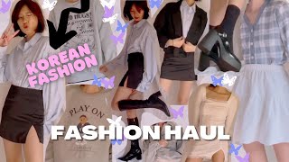 korean fashion haul (ft. CHUU, CODIBOOK, YESSTYLE)