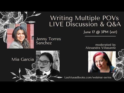 Writing Multiple POVs LIVE Discussion & Q & A
