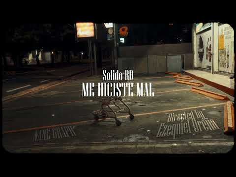 Me hiciste mal - Solido RD (Visualizer)
