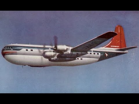 Northwest Airlines NWA Stratocruiser Film