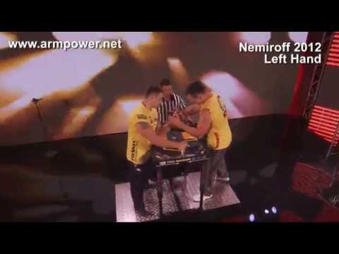 Nemiroff 2012 - semifinal left hand men plus95kg