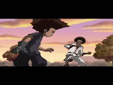 Famous Dex & Kid Tyler - I Live In LA - Huey - The Boondocks AMV