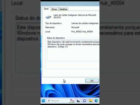 Erro no Driver (código 31)