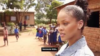 Watch Rihanna's Motivational Trip to Malawi