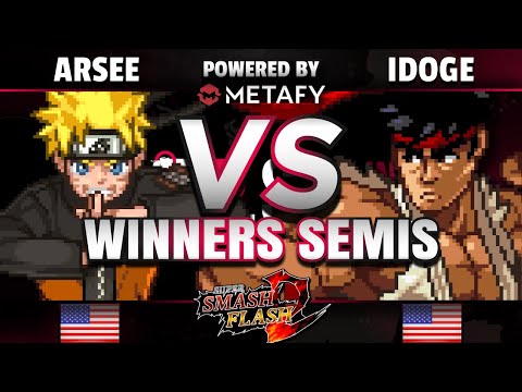 FPS4 Online - Arsee (Naruto/Pikachu) vs. iDoge (Ryu) - SSF2 Winners Semifinal