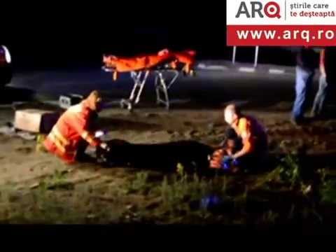 Accident cu doi morţi la ieşirea din Arad