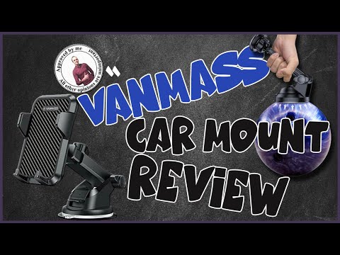 [2026 True Military-Grade] Car Phone Holder VANMASS [Upgraded Strongest Suction & Clip] Cell Phone Mount for Dashboard Windshield Vent Wall,Truck Cradle Stand for iPhone 17 Pro Max 16 15 14 13 Android video review thumbnail