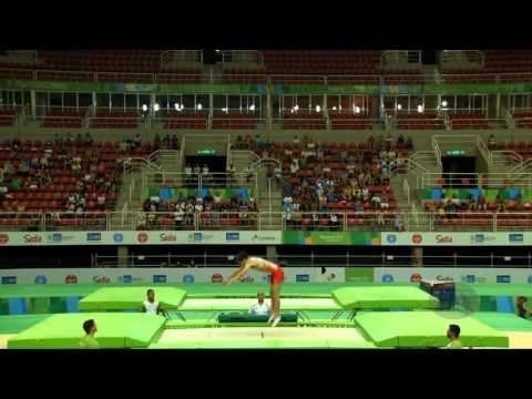 ABREU Diogo (POR) - 2016 Olympic Test Event, Rio (BRA) - Individual Final Trampoline Routine 1