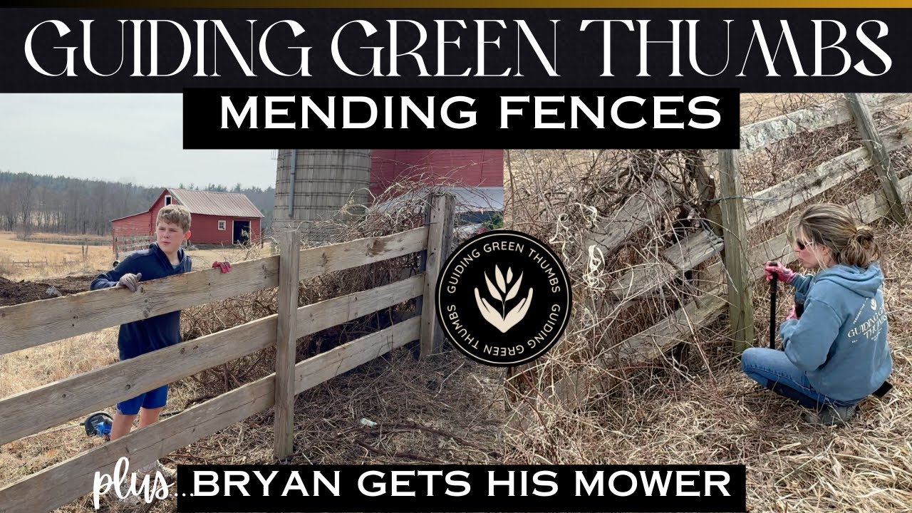 BRYAN GETS A MOWER / MENDING FENCES