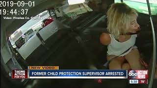 Dashcam footage shows moments former Pinellas County Sheriff's Office employee is arrested for DUI
