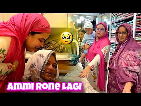 Saas sasur ji  ki SHADI ki shopping 😍 | AMMI jane se pehle Rone lagi  😢 