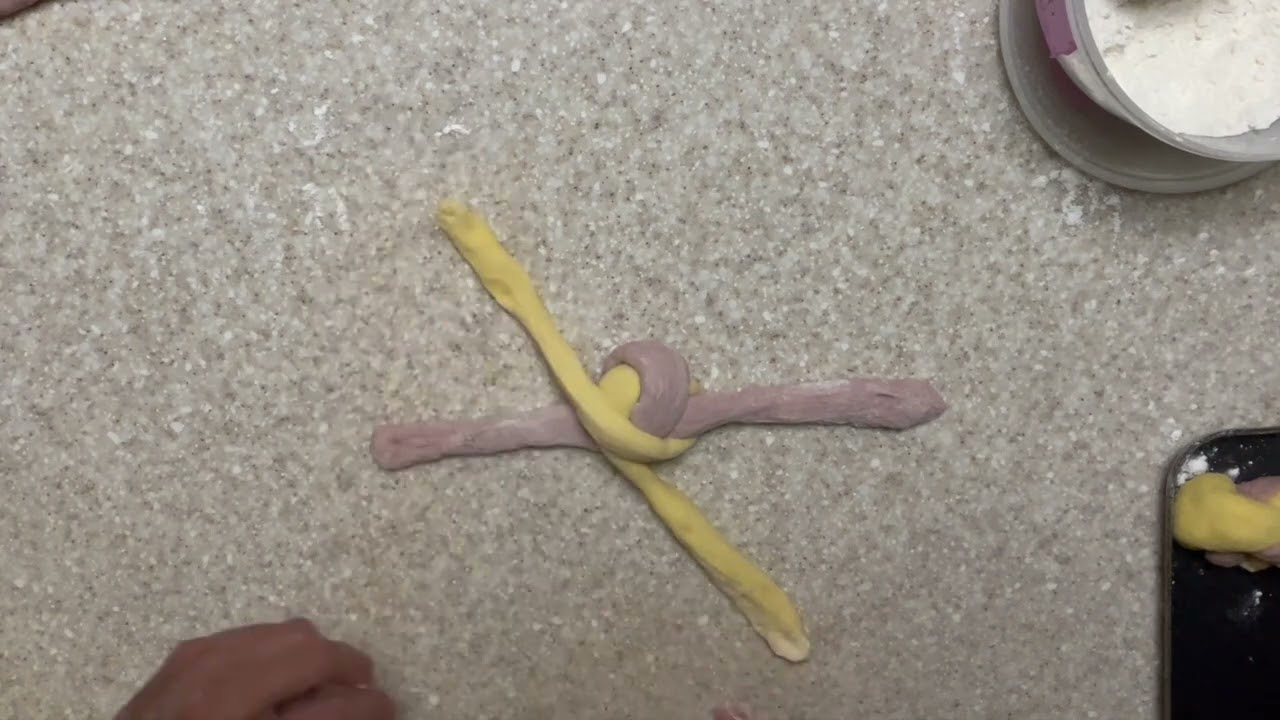 ２本編みのポイント解説動画