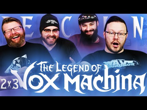 The Legend of Vox Machina 2x3 REACTION!! "The Sunken Tomb"