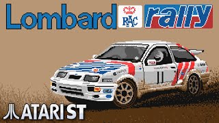 Lombard RAC Rally - Quick Look - Atari ST