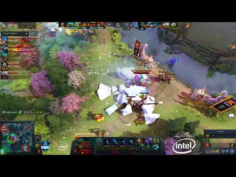 Fnatic gets 2 kills!  Fnatic vs OpTic Gaming at ESL One Birmingham 2018 powered by Intel Dota 2 New