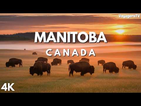 MANITOBA: Canada's Untamed Heartland | 4K Travel Documentary